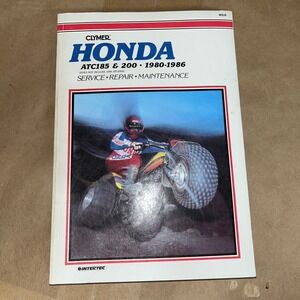 Clymer Honda ATC185 & 200 1980-1986 Shop Service Repair Maintenance Manual